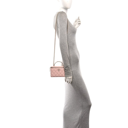 Mini Quilted Lambskin Handbag