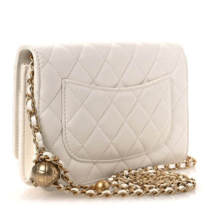 Quilted Lambskin Wallet Bag