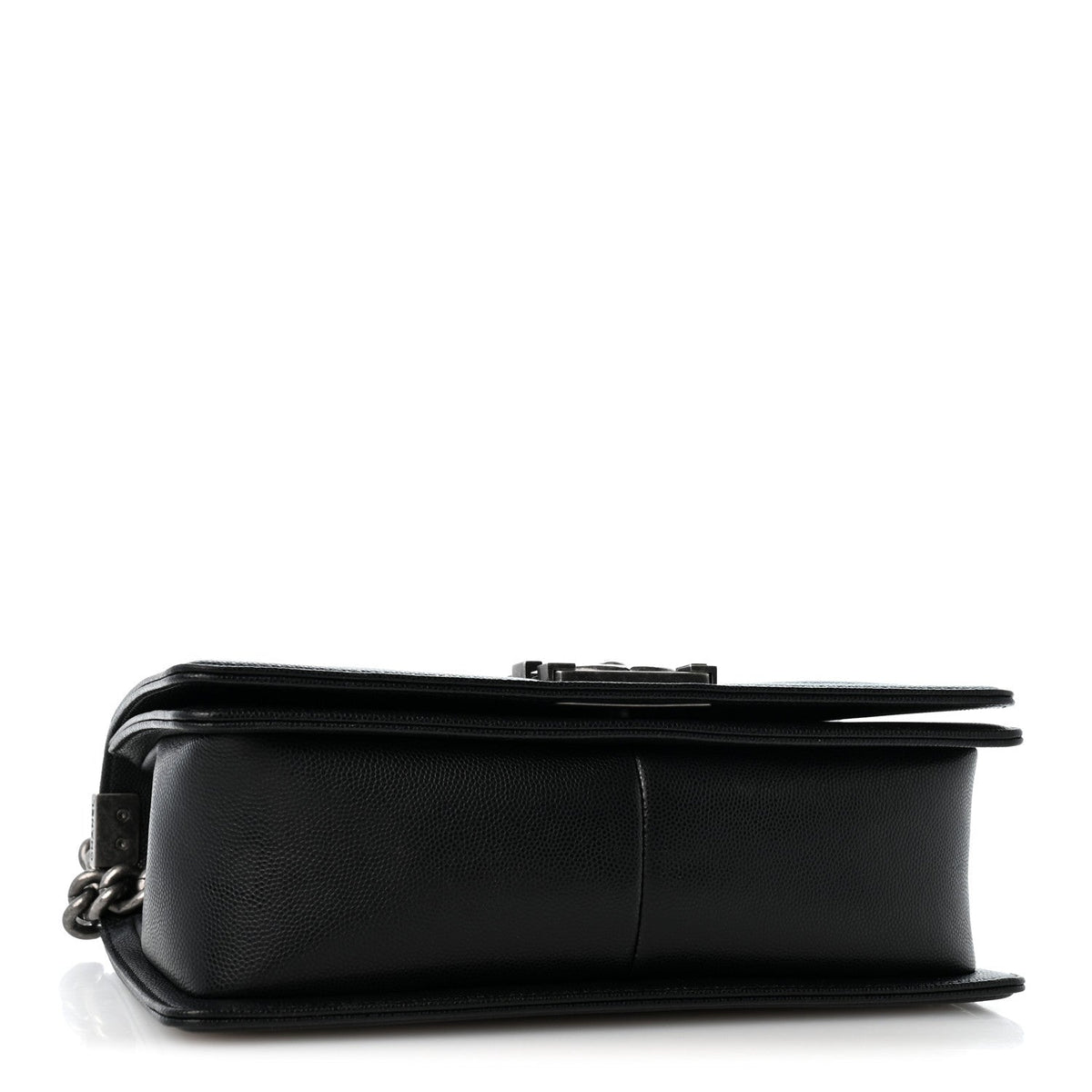 Medium Quilted Caviar Flap Shoulder Bag