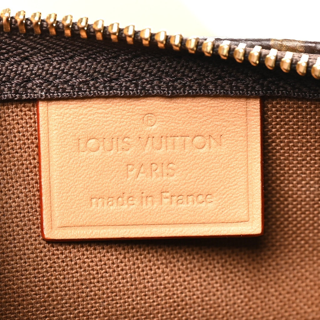 Louis Vuitton Monogram Vachetta Nano Speedy Bandouliere Brown