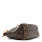 Louis Vuitton Monogram Totally MM Tote Bag Brown