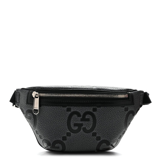 Small Calfskin Belt Bag - Grey