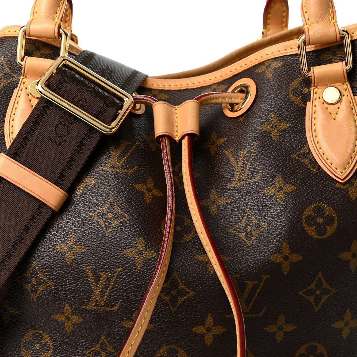 Louis Vuitton Monogram Neo Bucket Bag Brown