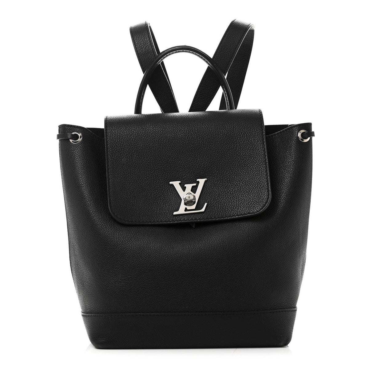 Calfskin Backpack - Black