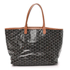 Goyard Goyardine Saint Louis PM Tote Bag Black Gold