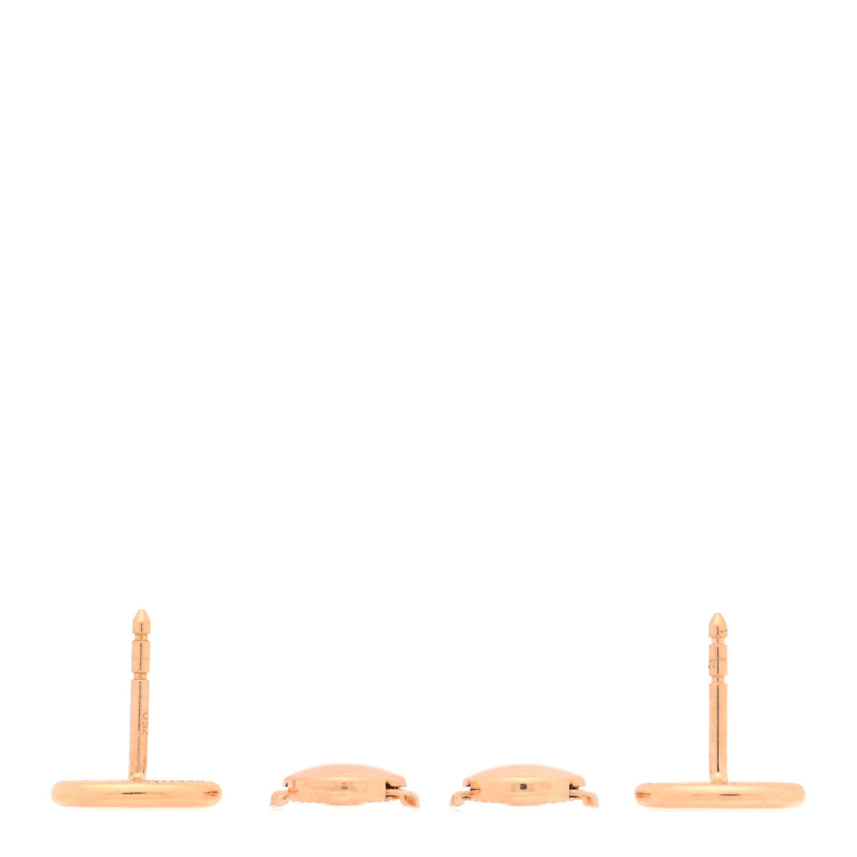 18K Rose Gold TPM Farandole Stud Earrings