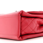 Chanel Calfskin Mini Tramezzo Flap Red