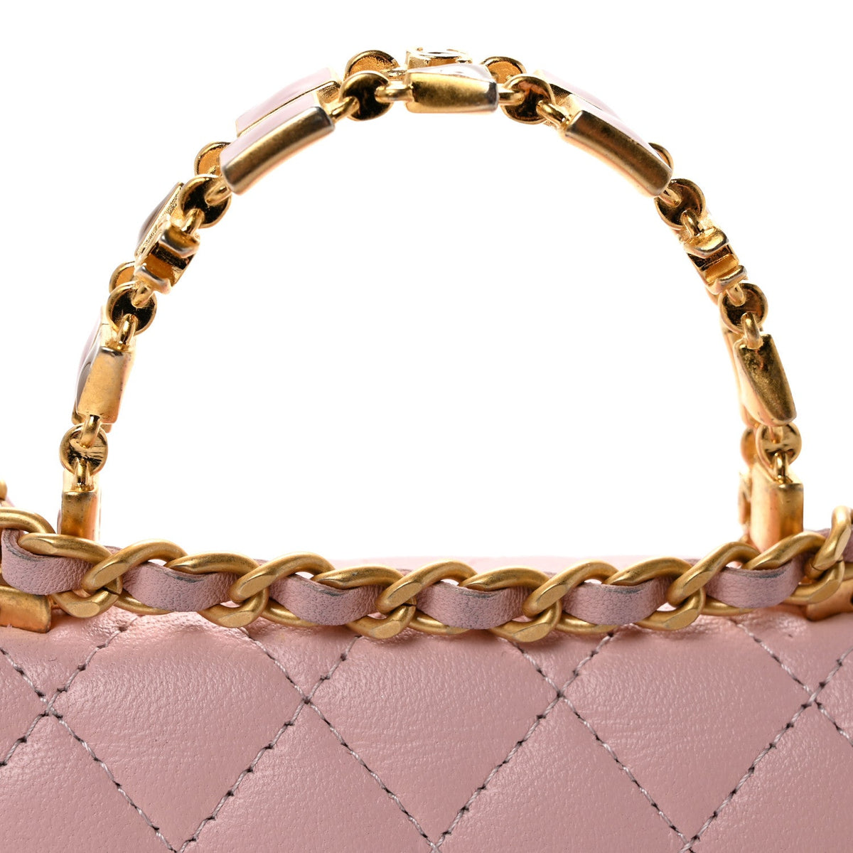 Mini Quilted Lambskin Flap Shoulder Bag