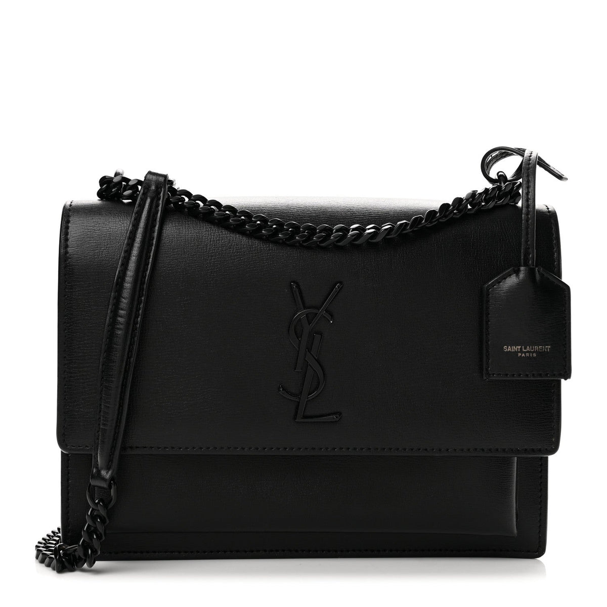 Medium Calfskin Handbag - Black