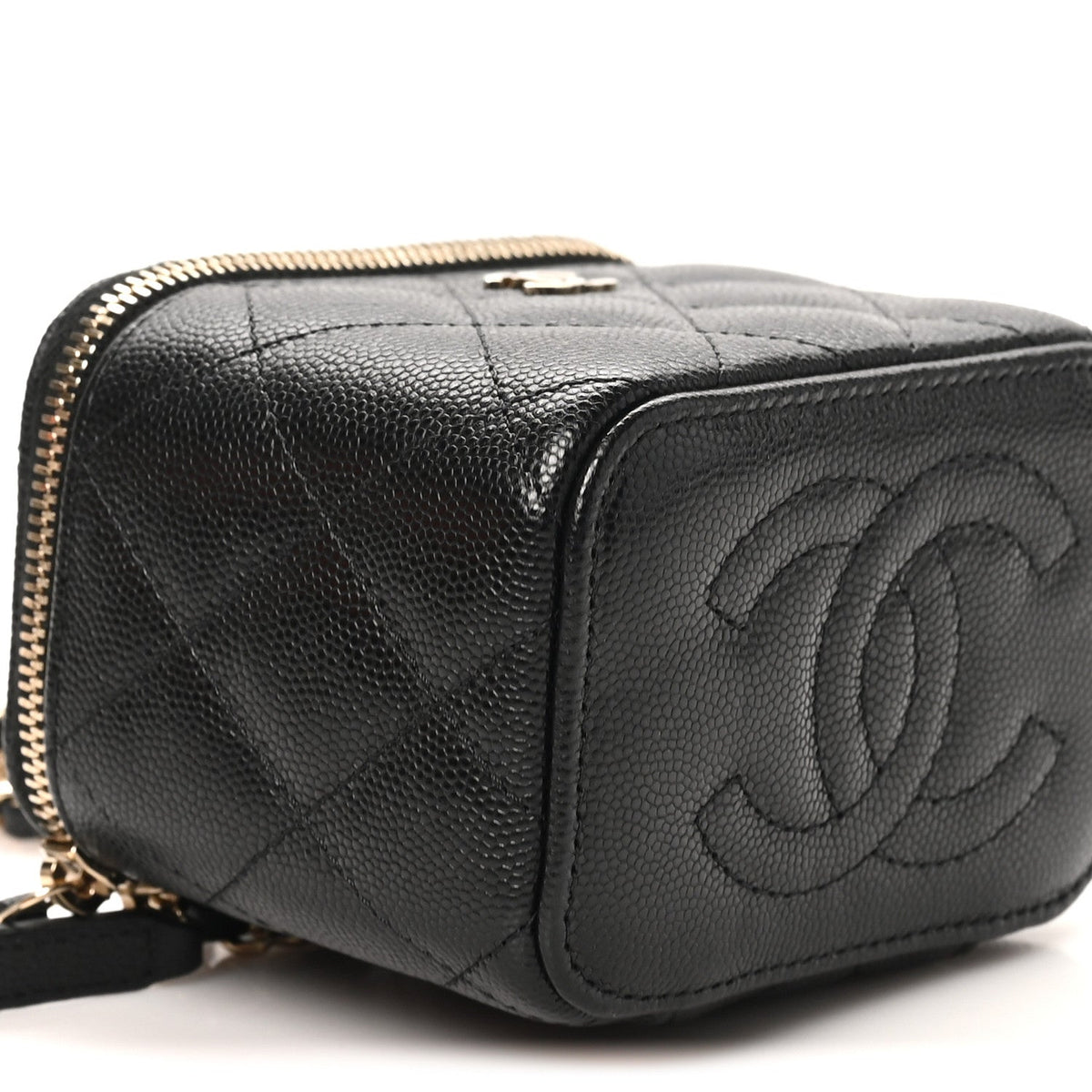Mini Quilted Caviar Handbag