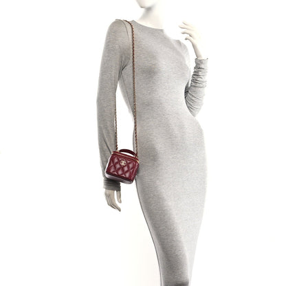 Mini Quilted Lambskin Handbag