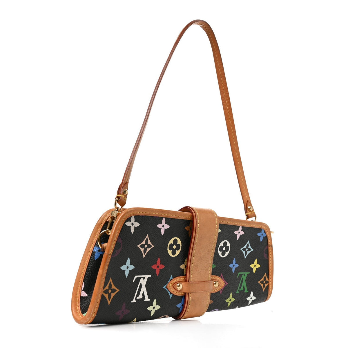 Louis Vuitton Monogram Multicolor Shirley Bag Black