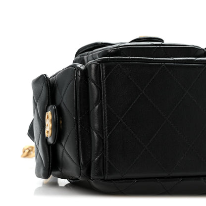 Quilted Lambskin Hobo Bag