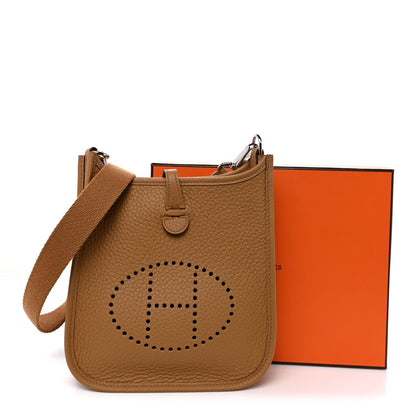 Taurillon Clemence Evelyne Tpm Chai Handbag