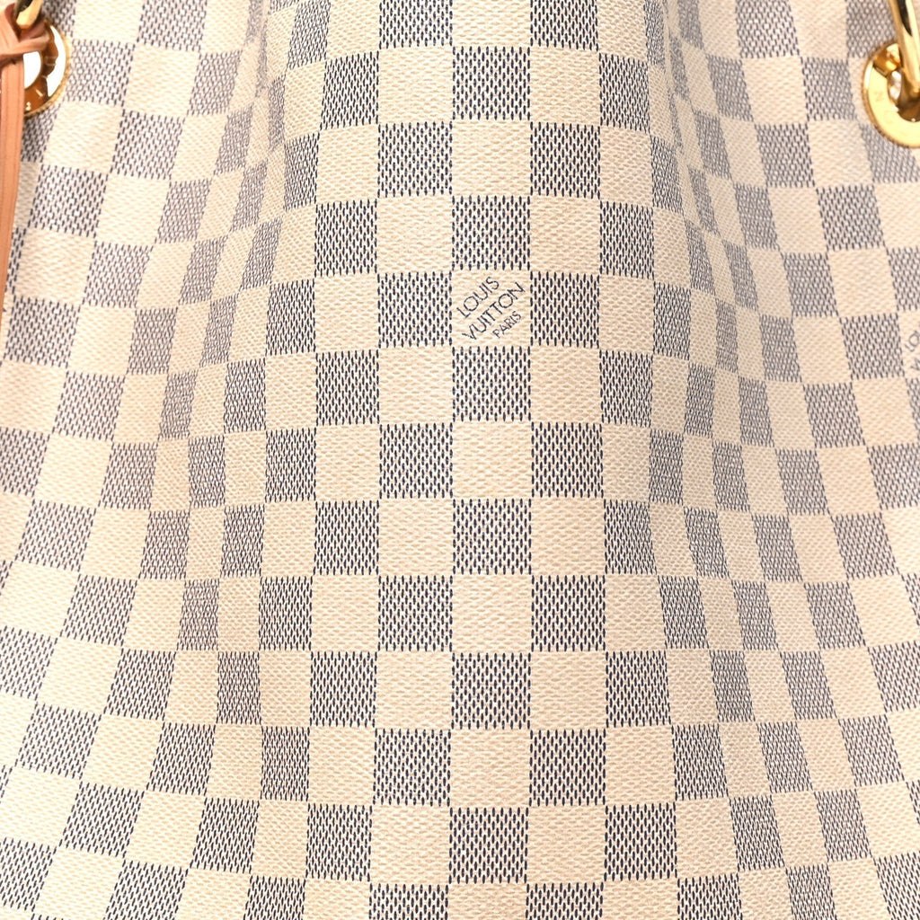 Louis Vuitton Damier Azur Artsy MM White