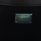 Dolce & Gabbana Cotton Camouflage Patchwork DG Girls Shoulder Bag Multicolor