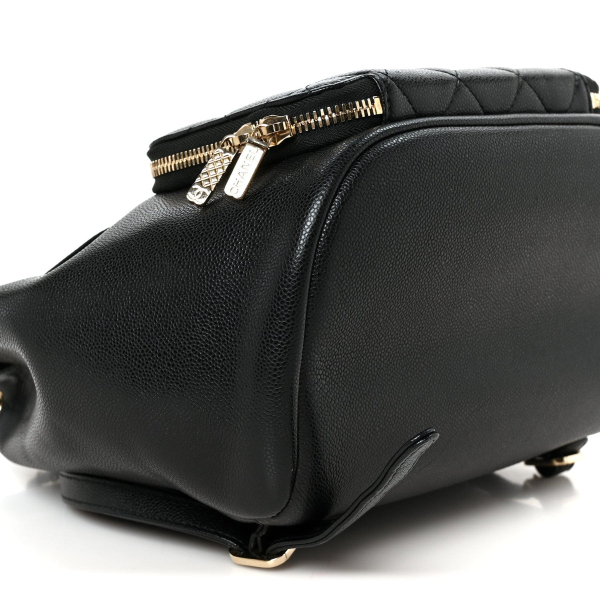 Quilted Caviar Backpack