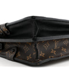 Louis Vuitton Reverse Monogram Trunk Clutch Bag Brown