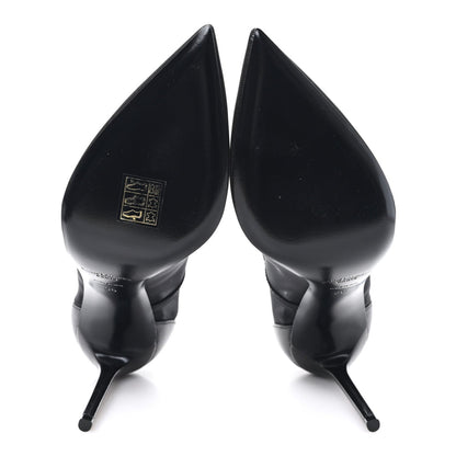 Saint Laurent Mesh Women's 105 Anja Pumps 36 Black