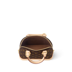 Women's Alma BB Mon Monogram Coated Canvas Handbag P01917