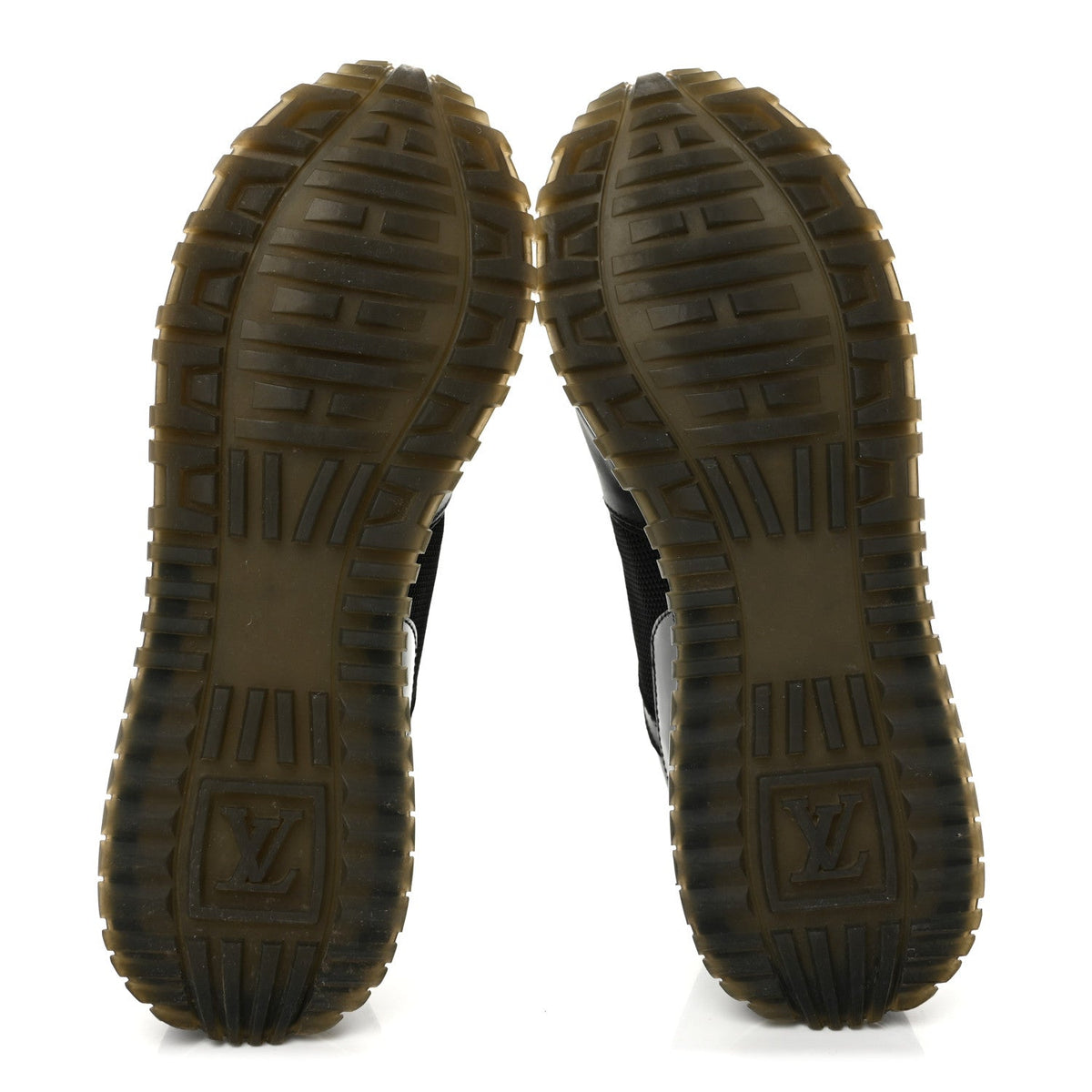 Louis Vuitton Calfskin Women's Run Away Sneakers 36 Black