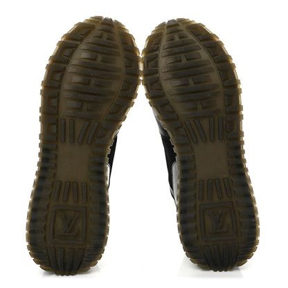 Louis Vuitton Calfskin Women's Run Away Sneakers 36 Black