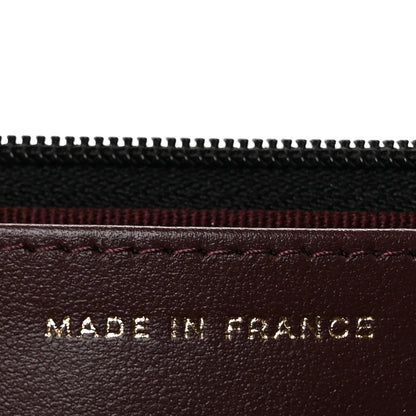 Quilted Caviar Wallet Bag