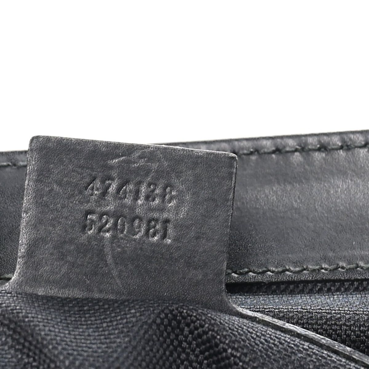 Gucci GG Supreme Web Flap Messenger Bag Black Grey
