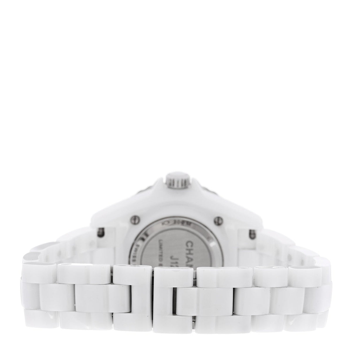 Chanel Stainless Steel Ceramic 33mm J12 Wanted de Chanel Watch White