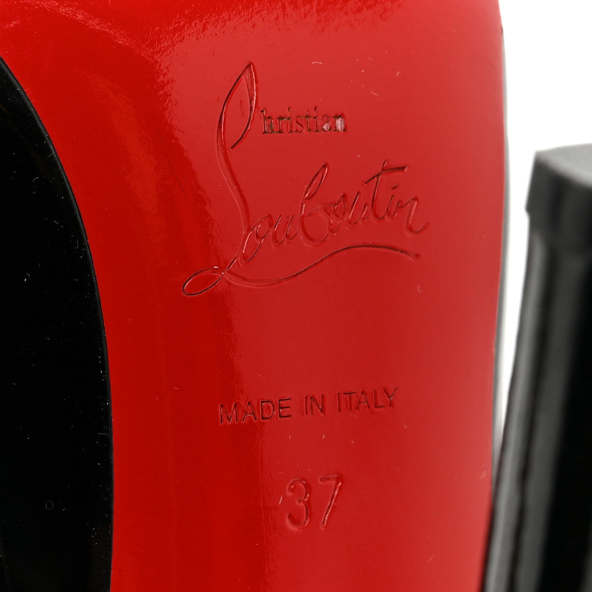 Christian Louboutin Patent Women's So Kate 120 Pumps 37 Black