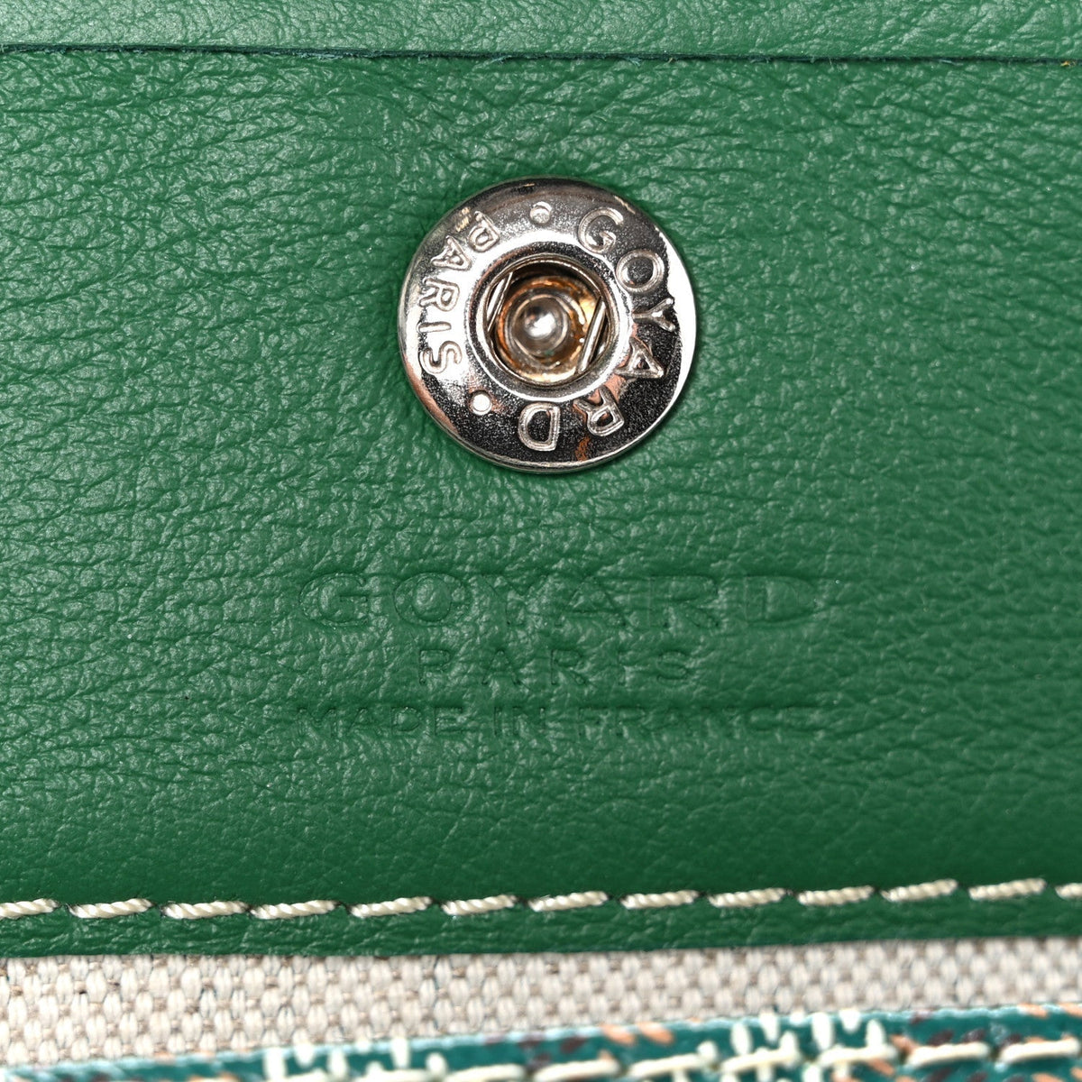 Goyard Goyardine Reversible Mini Anjou Green