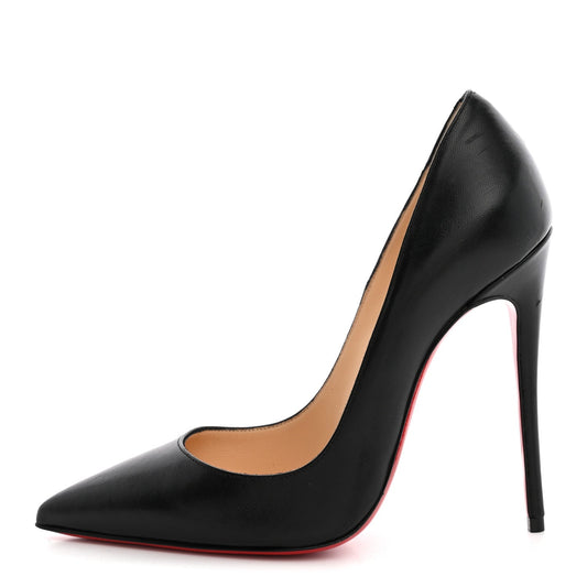 Christian Louboutin Shiny Nappa Women's So Kate 120 Pumps 36 Black