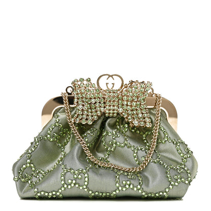 Mini Nylon Clutch Bag - Green