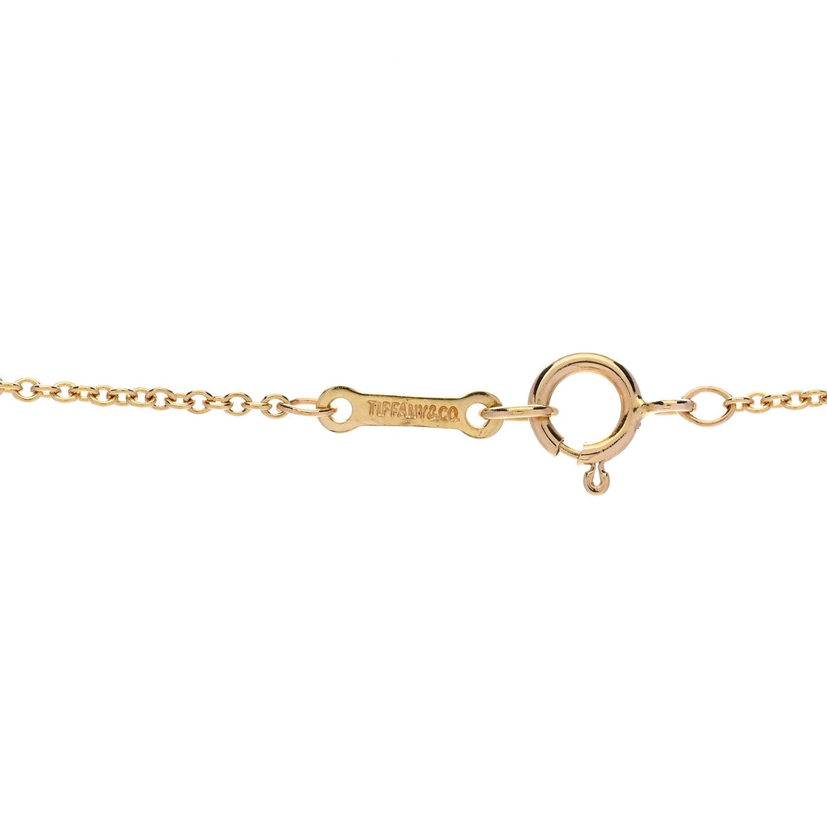 18K Yellow Gold Zodiac Virgo Pendant Necklace