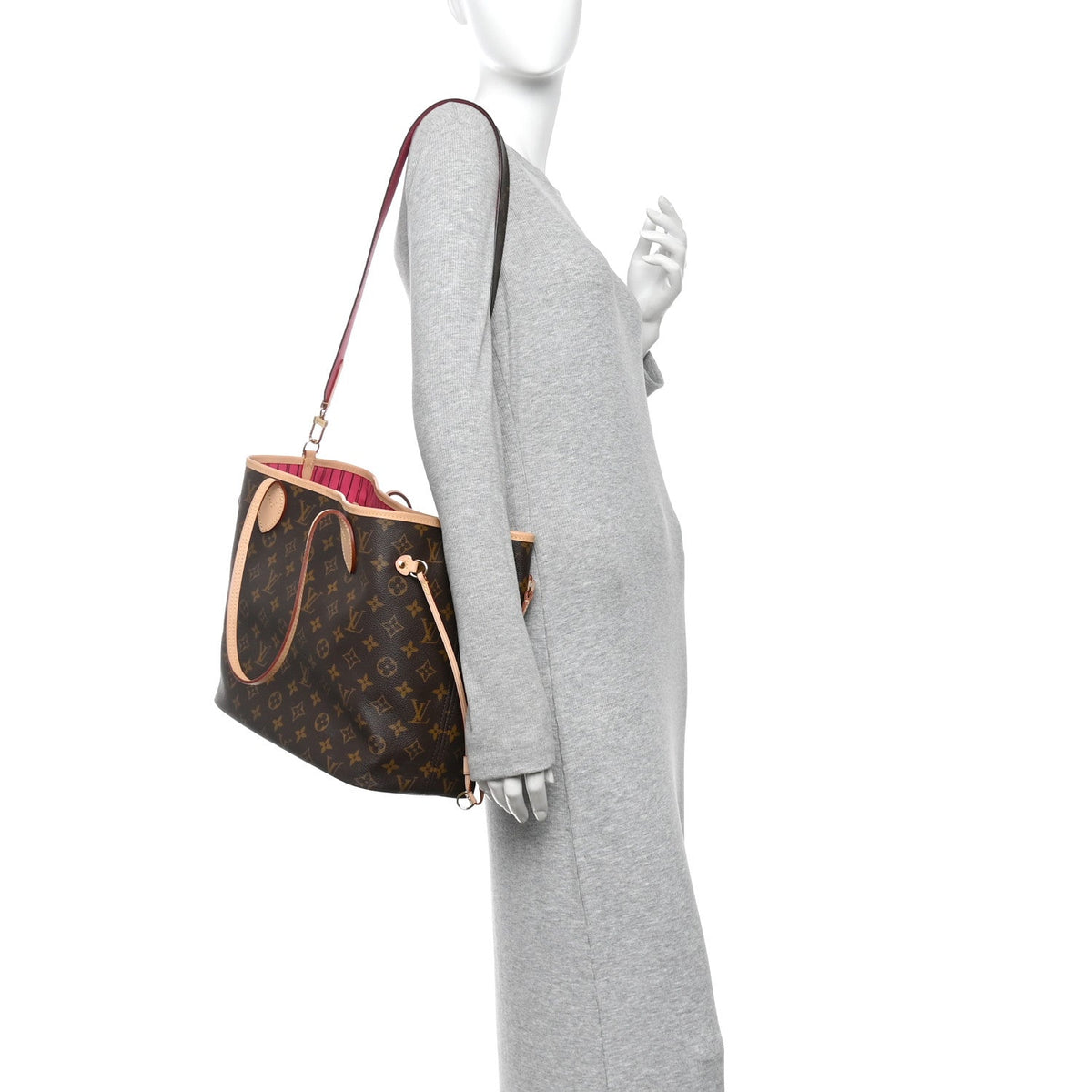Monogram Inside Out Neverfull Bandoulier Handbag