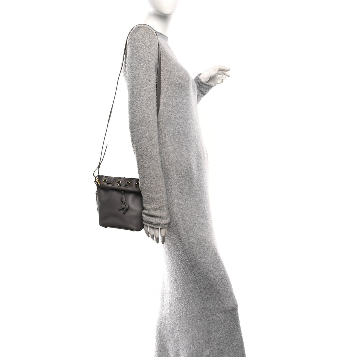 Small Calfskin Bucket Bag