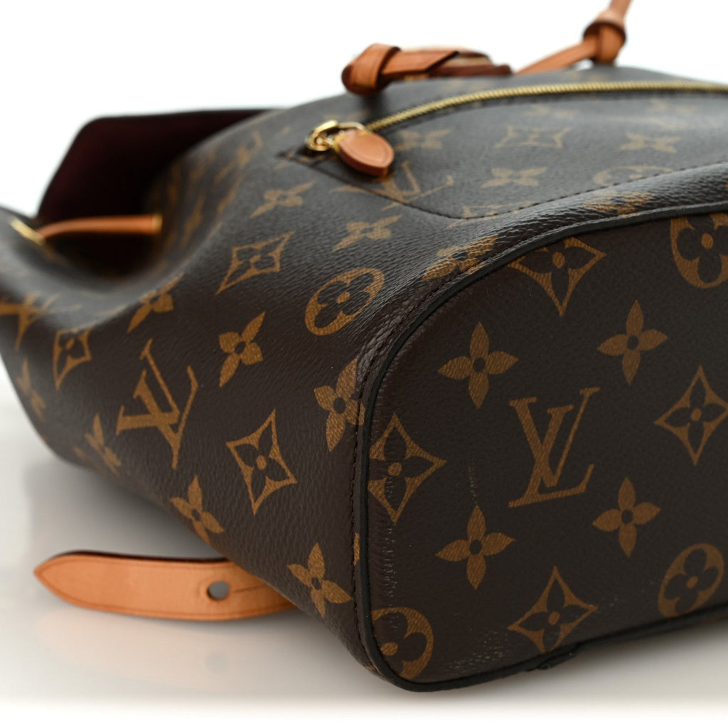 Louis Vuitton Monogram Montsouris NM Backpack Brown