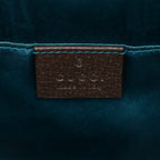 Gucci GG Supreme Small Ophidia Dome Shoulder Bag Beige Ebony
