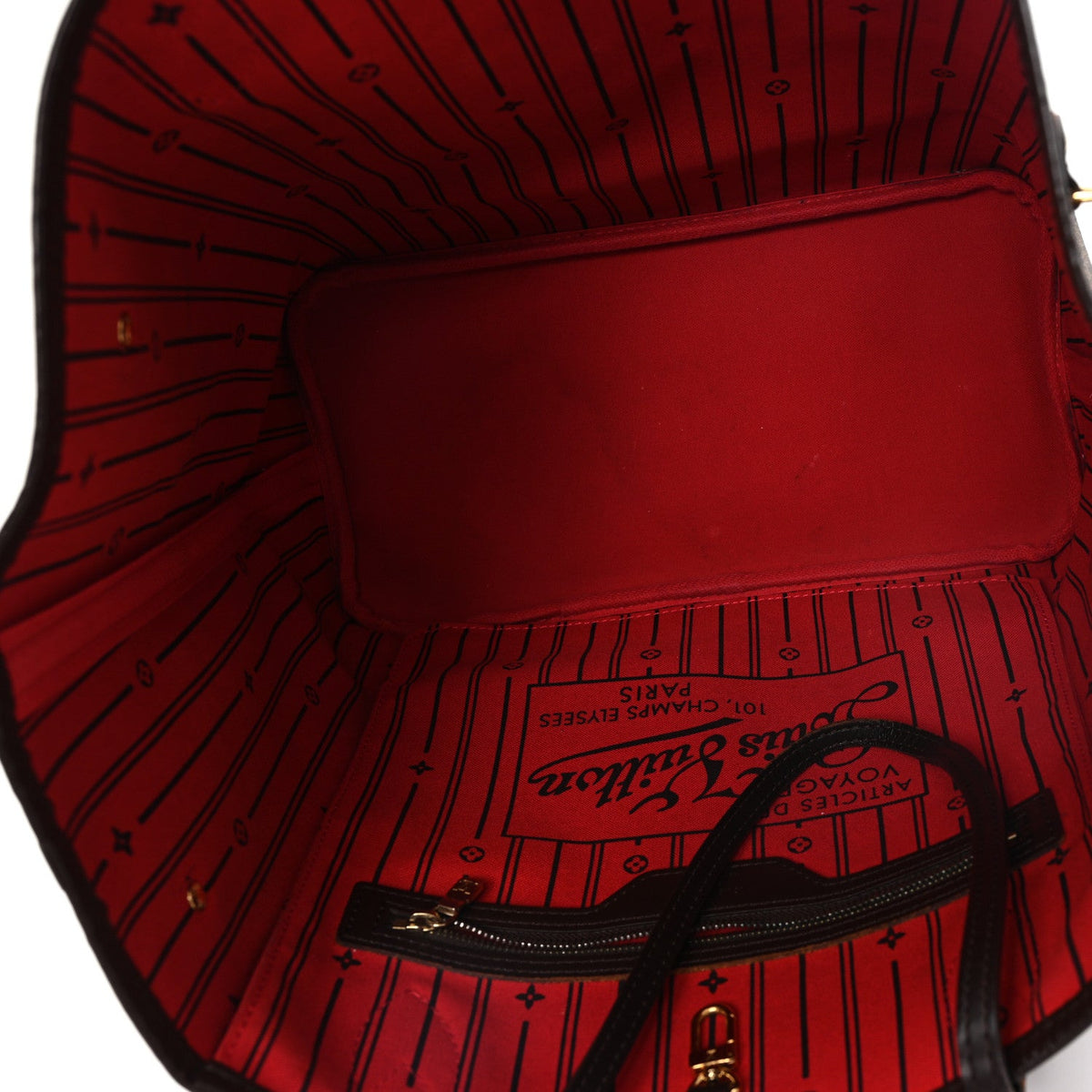 Damier Ebene Neverfull Mm Handbag