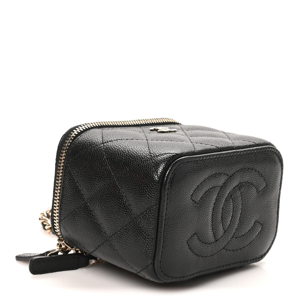 Mini Quilted Caviar Handbag