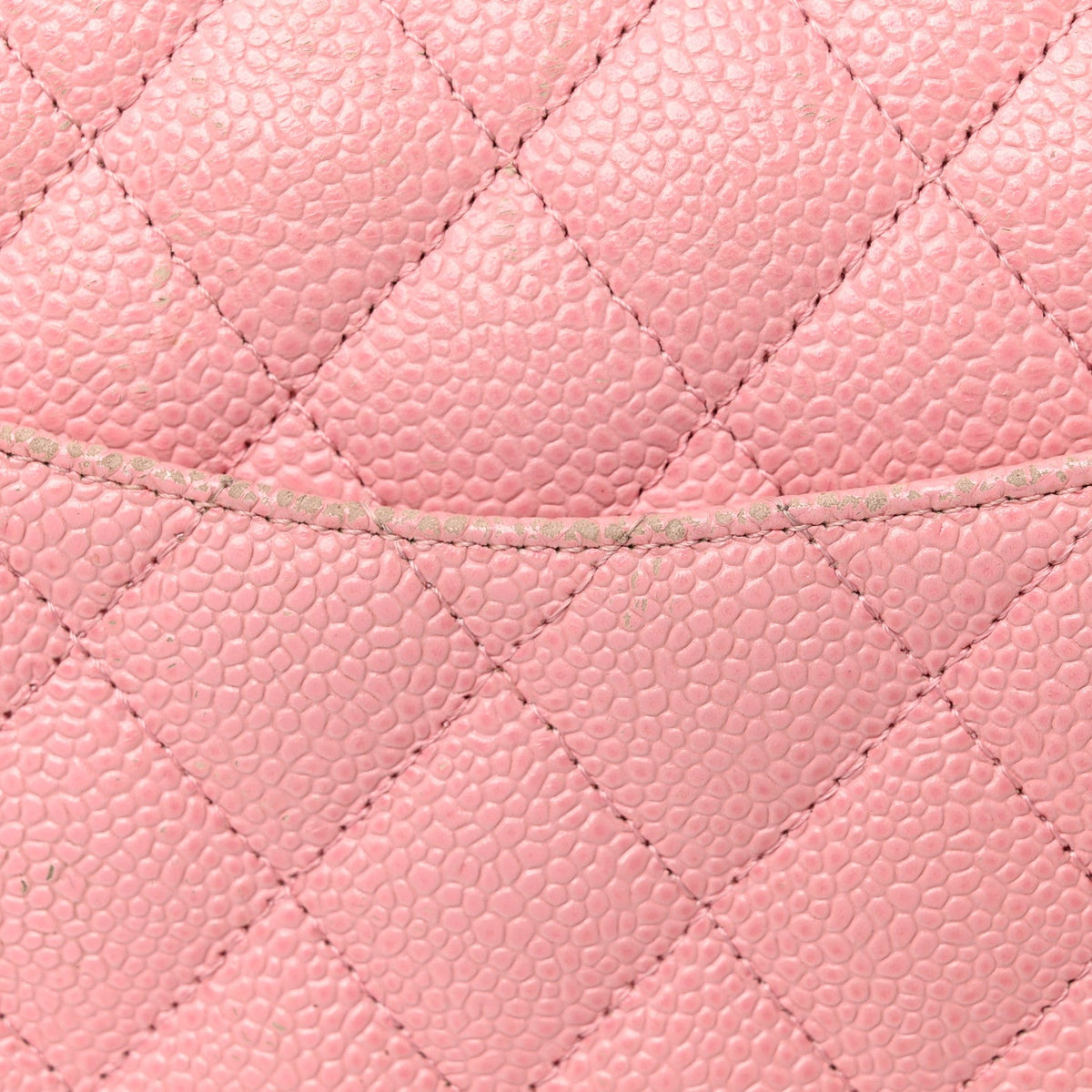 Medium Quilted Caviar Flap Shoulder Bag