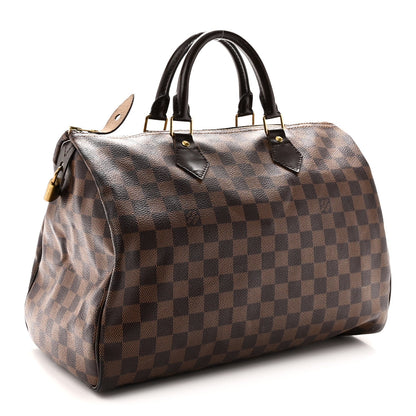 Damier Ebene Speedy 35 Handbag