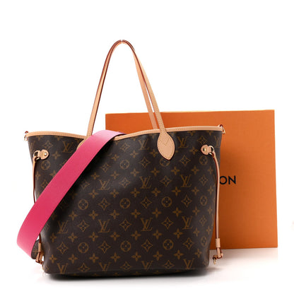 Monogram Inside Out Neverfull Bandoulier Handbag