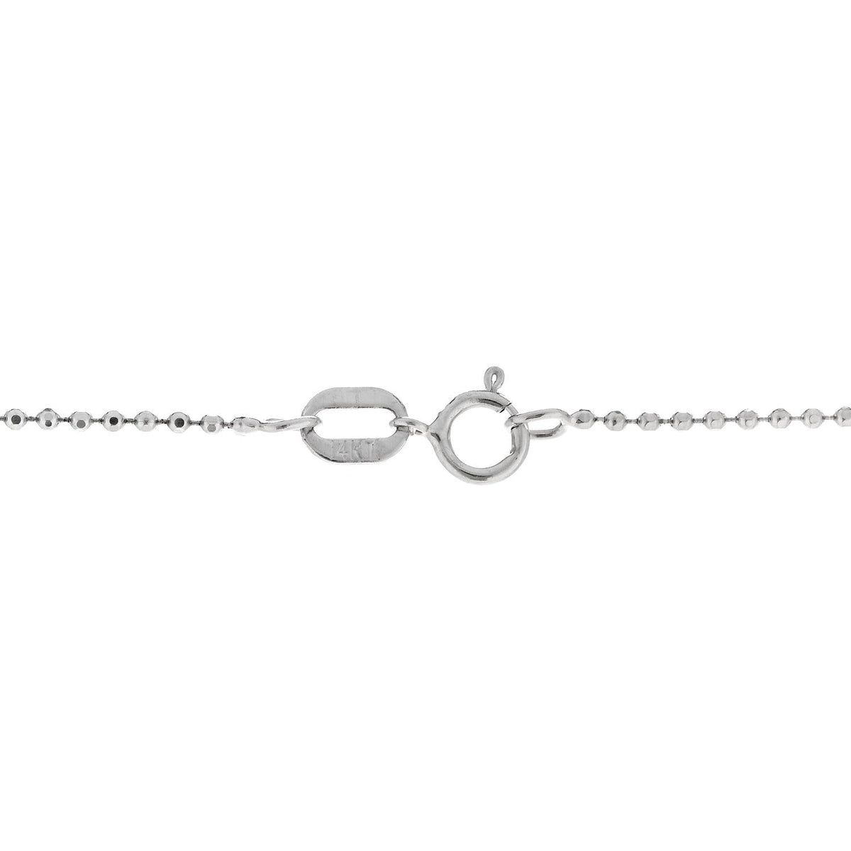 Jennifer Meyer18K White Gold Large Leaf Pendant Necklace