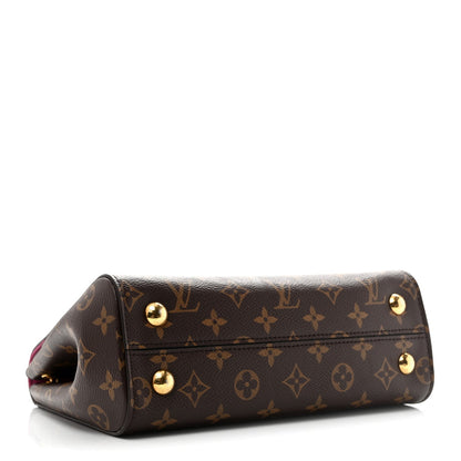 Monogram Cluny Bb Bordeaux Fuchsia Handbag