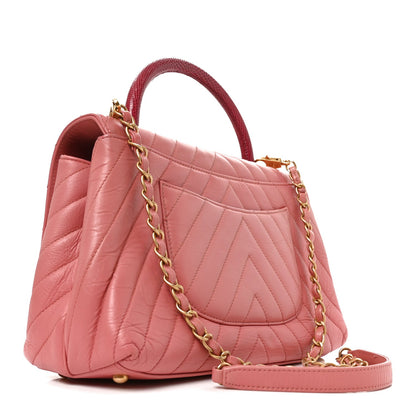 Small Quilted Calfskin Flap Shoulder Bag
