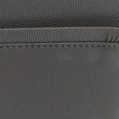 Quilted Caviar Flap Shoulder Bag
