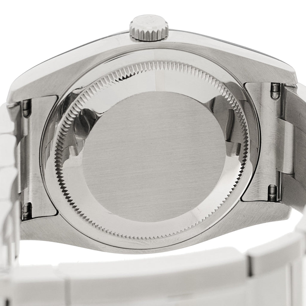 Rolex Stainless Steel 36mm Datejust Watch Tuxedo 116200