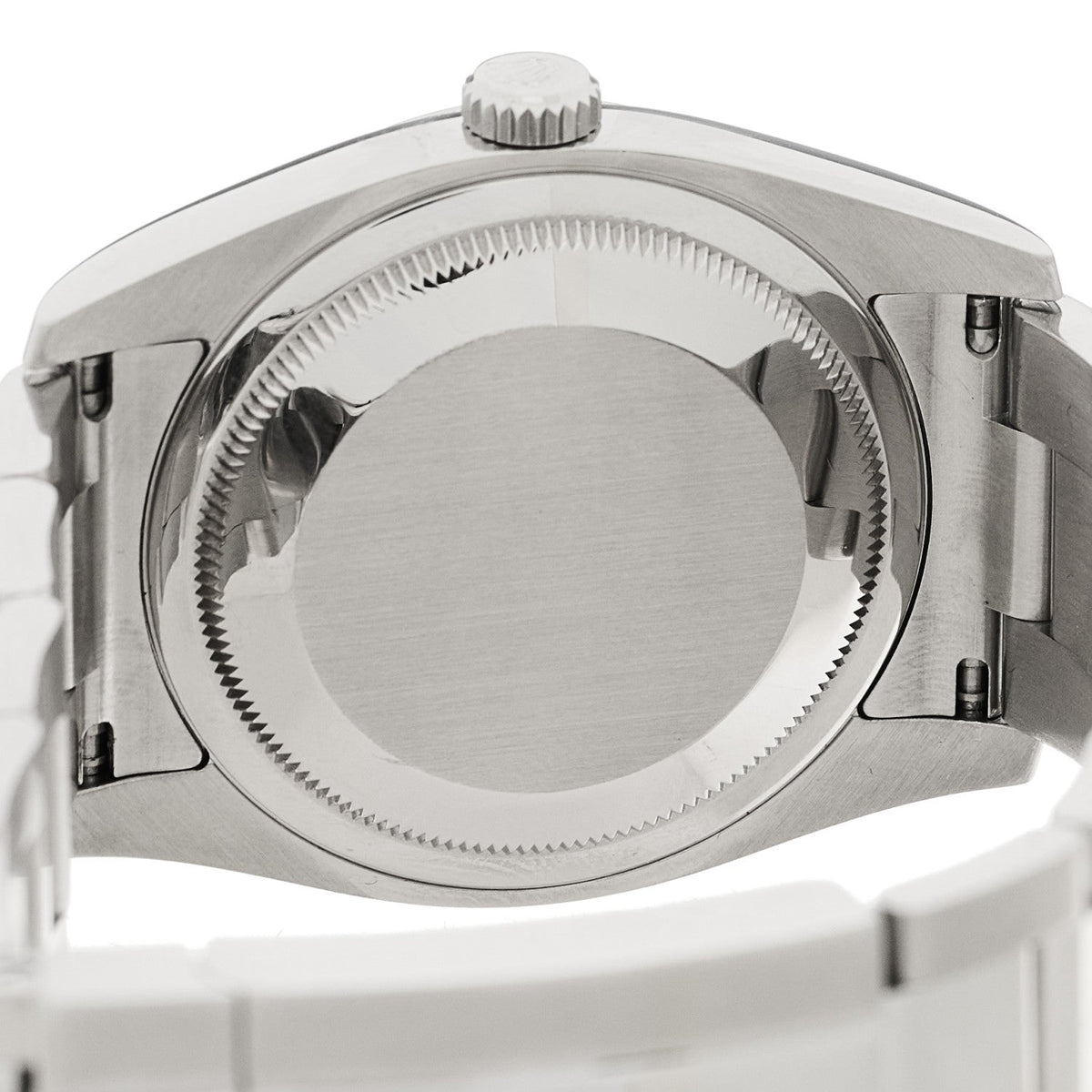 Rolex Stainless Steel 36mm Datejust Watch Tuxedo 116200