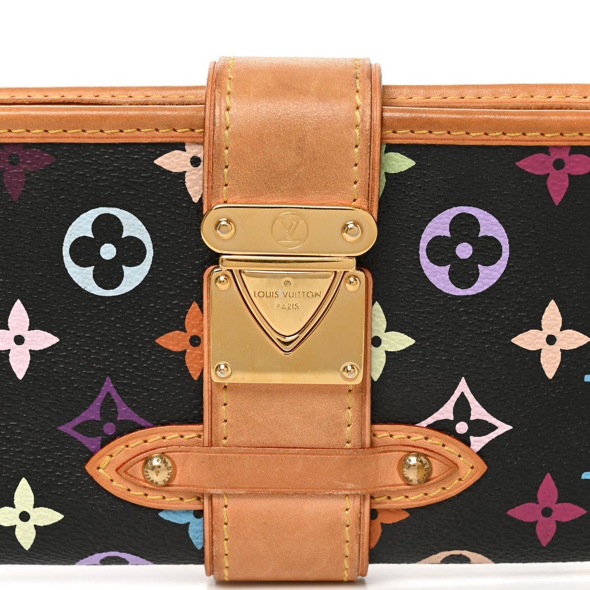 Louis Vuitton Monogram Multicolor Shirley Bag Black